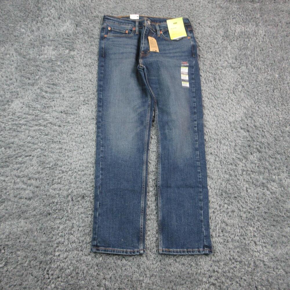 Levi's 511 Jeans Mens Blue Medium Wash Slim Taper Stretch Denim 32x30* NWT